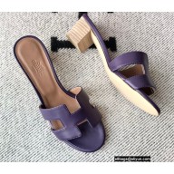Hermes Heel 5cm Oasis Sandals in Swift Box Calfskin 18