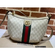 Gucci Web Ophidia Small Shoulder Bag 598125 GG Canvas Oatmeal