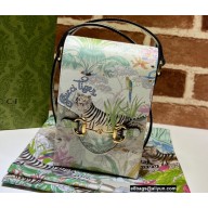 Gucci Horsebit 1955 Mini Bag 625615 Tiger Print