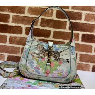 Gucci Jackie 1961 Small Hobo Bag 636709 Tiger Print