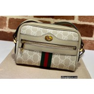 Gucci Ophidia GG Mini Bag 517350 GG Canvas Oatmeal