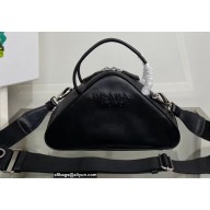 Prada Triangle leather Bag 1BB082 Black 2022