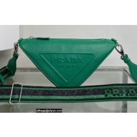 Prada Triangle Saffiano leather Bag 2VH155 Green 2022