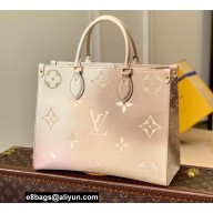 Louis Vuitton Monogram Canvas OnTheGo MM Tote Bag M20510 Sunset Khaki