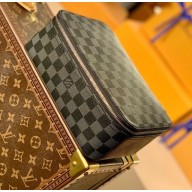 Louis Vuitton Damier Graphite Canvas Packing Cube MM Bag N40182