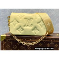 Louis Vuitton Bubblegram Wallet on Strap Bag M81400 Yellow