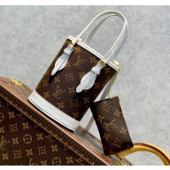Louis Vuitton Monogram Canvas Nano Bucket Bag M81489