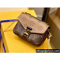 Louis Vuitton Monogram Reverse Canvas Micro Métis Bag M80311