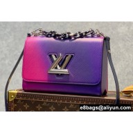 Louis Vuitton Epi leather Twist MM Bag M59894 Gradient Blue