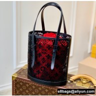 Louis Vuitton Monogram Lace Bucket PM Bag M20352