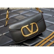 Valentino VLogo Signature Loco Small Shoulder Bag Black 2022