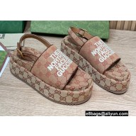 Gucci Heel 5.5cm Platform GG Sandals 03 2022