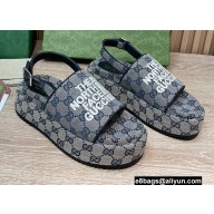 Gucci Heel 5.5cm Platform GG Sandals 09 2022
