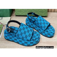 Gucci Heel 5.5cm Platform GG Sandals 17 2022