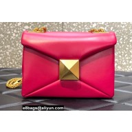 Valentino ONE STUD Nappa Bag With Chain Fuchsia 2022