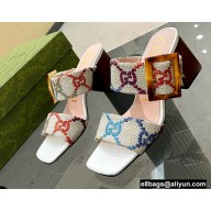 Gucci Heel 7cm sandals with bamboo buckle 11 2022