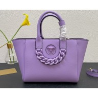 Versace La Medusa Chain Tote Bag Lilac