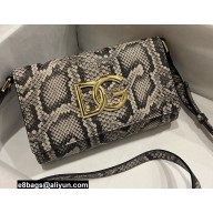 Dolce & Gabbana Calfskin 3.5 clutch bag Python Print