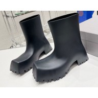 Balenciaga Trooper Rubber Boots Black 2022