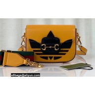 Gucci x Adidas Horsebit 1955 mini Shoulder bag 658574 Yellow 2022