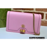Gucci Diana mini bag with bamboo ‎696817 Pink 2022