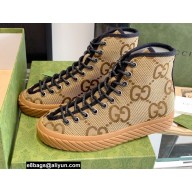 Gucci Maxi GG canvas high-top sneakers Beige 2022