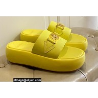 Versace Medusa Biggie Slides Yellow 2022