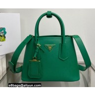 Prada Double Saffiano leather mini bag 1BG443 Green 2022