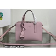 Prada Re-Edition 1995 brushed-leather mini handbag 1BA357 Light Pink 2022
