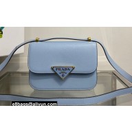Prada Saffiano leather shoulder bag 1BD320 Blue 2022
