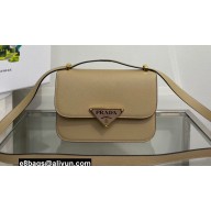 Prada Saffiano leather shoulder bag 1BD320 Beige 2022