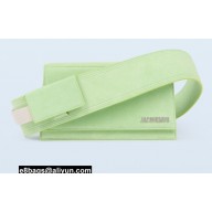 Jacquemus Le Carinu logo-plaque shoulder bag 2079 Light Green