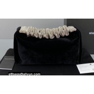 Alexander Wang Scrunchie Mini Bag In Velvet Black 2022