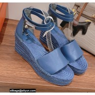 Hermes Heel 8.5cm Platform 5cm Tipoli Wedge Espadrilles 07 2022