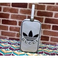 Gucci x Adidas mini top handle bag ‎702387 White 2022