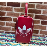 Gucci x Adidas mini top handle bag ‎702387 Red 2022