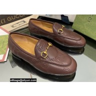 Gucci GG matelassé princetown Jordaan loafers 699903 Coffee 2022