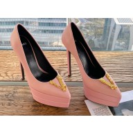 Versace Heel 15.5cm platform 1.5cm Virtus Pumps Pink 2022