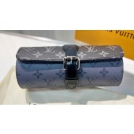 Louis Vuitton 3 Watch Case Monogram Black/Gary