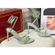 Rene Caovilla Cleo Thin-heeled 9.5cm Jewel Sandals 13 2022