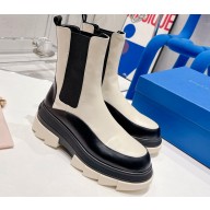 Stuart Weitzman Norah Chelsea Booties white 2022