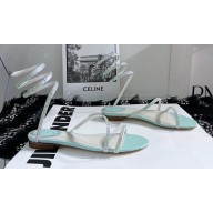 Rene Caovilla Cleo Flat Jewel Sandals 01 2022