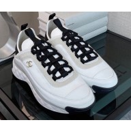 Chanel Velvet Calfskin Sneakers G35617 2022
