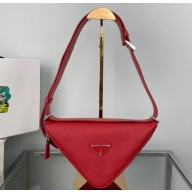 Prada Saffiano leather belt bag 2VL039 Red 2022