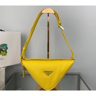 Prada Saffiano leather belt bag 2VL039 Yellow 2022
