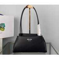 Prada Small leather bag 1BA368 Black 2022