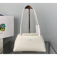 Prada Small leather bag 1BA368 White 2022