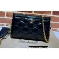 Gucci GG Matelassé leather small bag 702200 Black