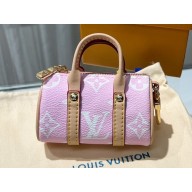 Louis Vuitton Mini Keepall Bag Charm and Key Holder MP2712 02