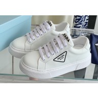 Prada Calfskin White Sneakers 09 2022